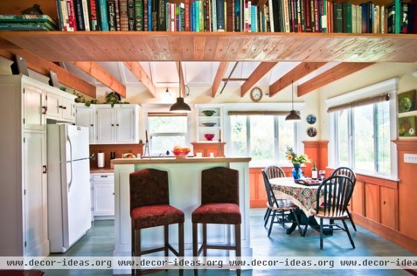 rustic kitchen by Louise Lakier