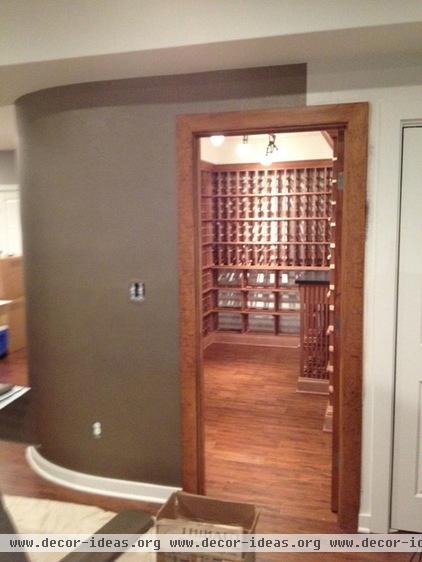 contemporary wine cellar by Grande Interiors