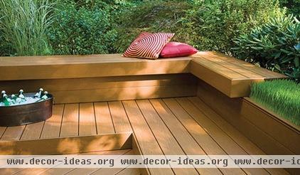 contemporary deck by Housetrends Magazine