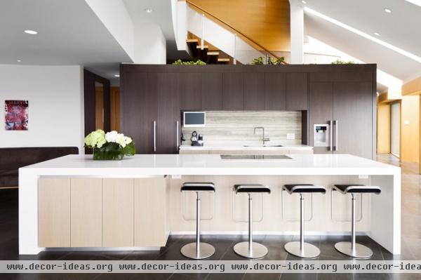 contemporary kitchen by Natural Balance Home Builders