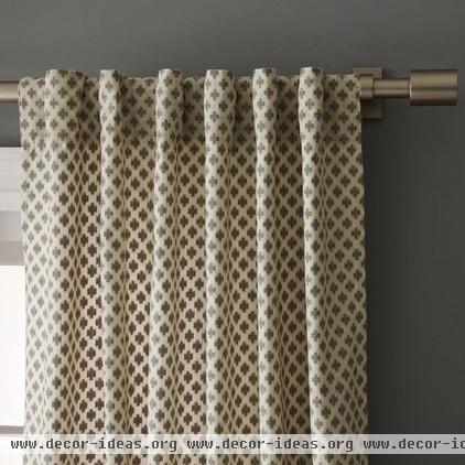 contemporary curtains by West Elm