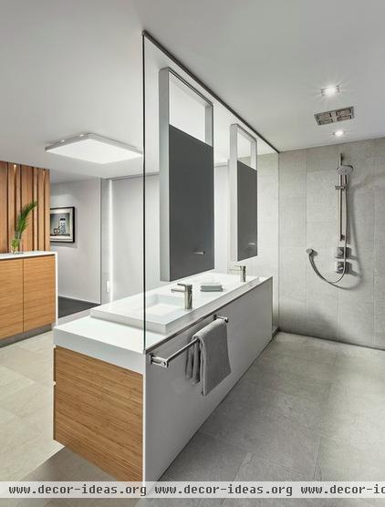 contemporary bathroom by Taylor Smyth Architects