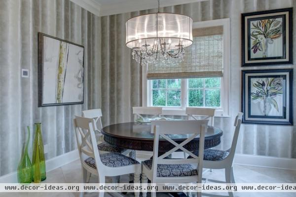 contemporary dining room by Maria DeGange Interiors