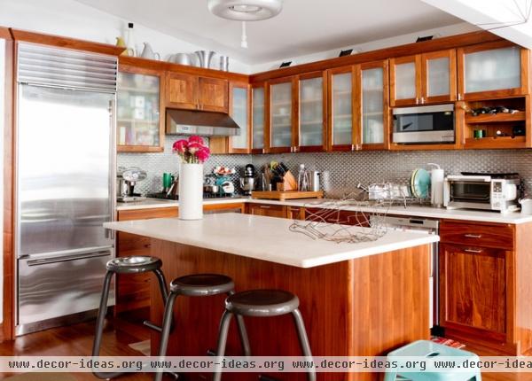 eclectic kitchen by Rikki Snyder