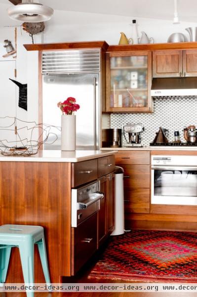 eclectic kitchen by Rikki Snyder