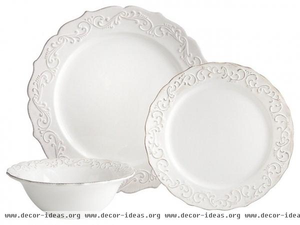 traditional dinnerware by Pier 1 Imports