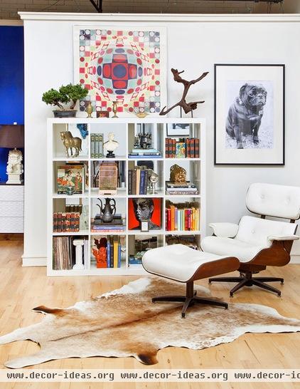 eclectic living room by Design Manifest