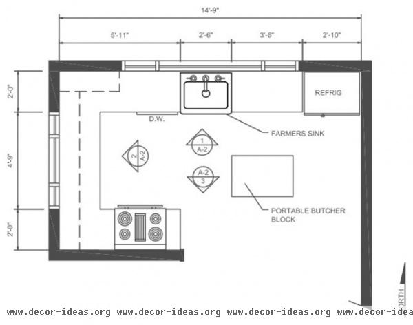 floor plan by lisa gutow design