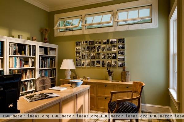 farmhouse home office by Crisp Architects