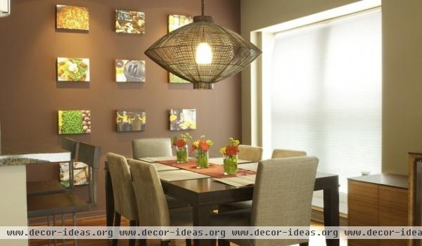 eclectic dining room by LOCZIdesign