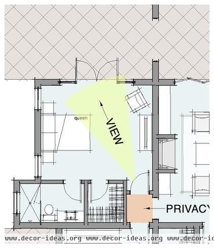 modern floor plan by Dylan Chappell Architects