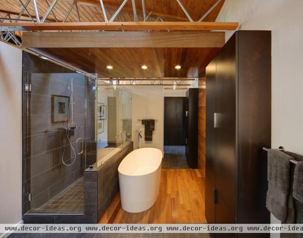 contemporary bathroom by Bruns Architecture