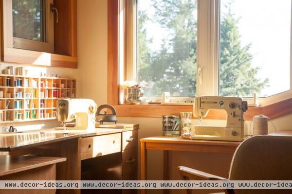 contemporary home office by Ryan Nelson Photography