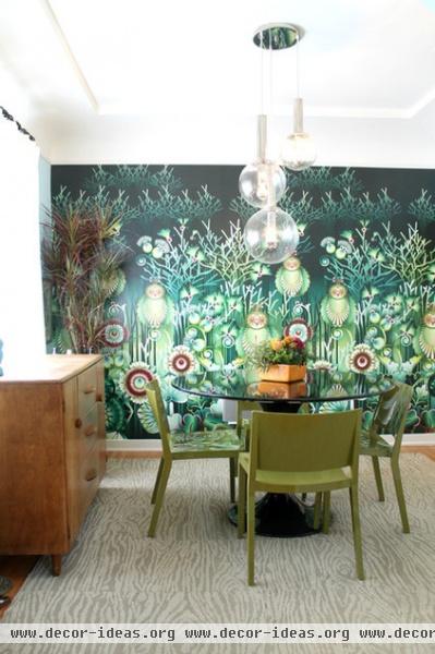 eclectic dining room by Madison Modern Home