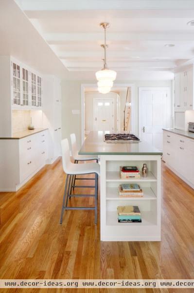 transitional kitchen by Amy Cuker, MBA, LEED AP