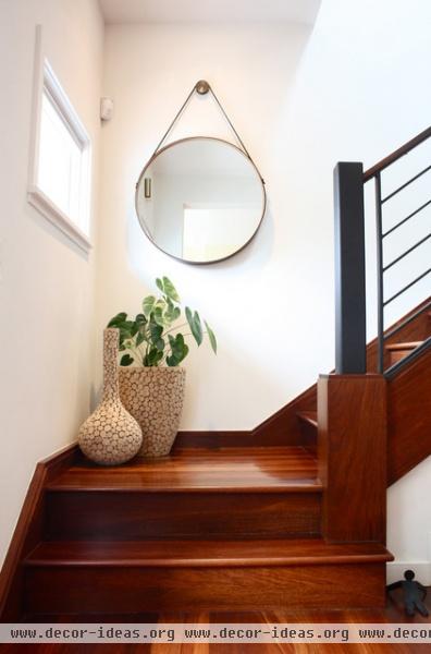 contemporary staircase by Shannon Malone