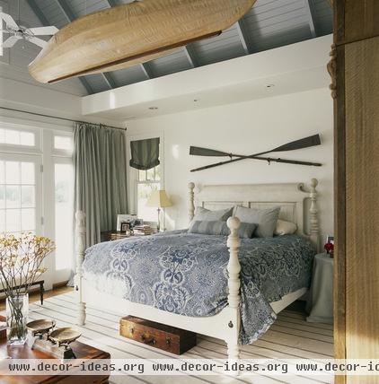 beach style bedroom by Patrick Sutton Associates