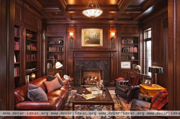 traditional family room by Stonewood, LLC