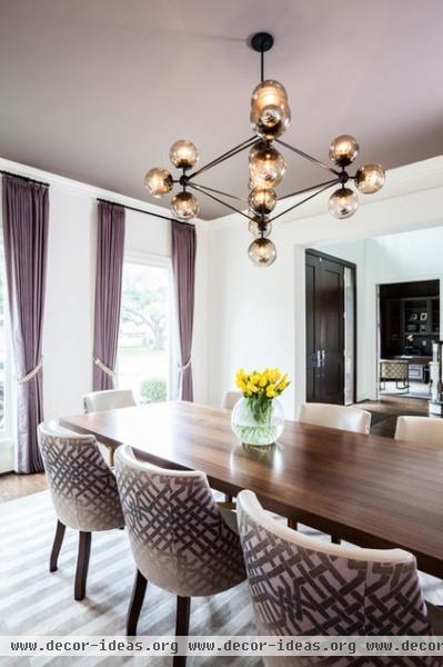 contemporary dining room by Laura U, Inc.