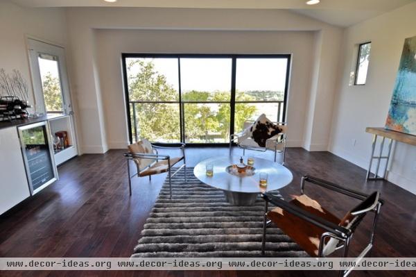 contemporary family room by ísARK Studio