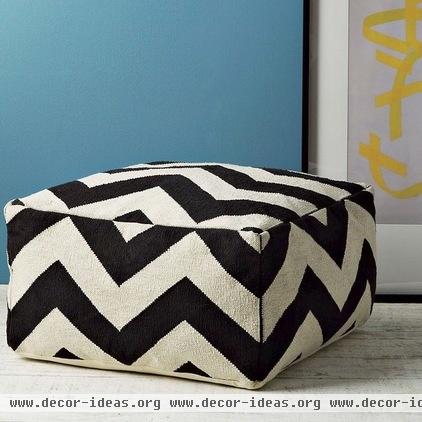 contemporary ottomans and cubes by West Elm