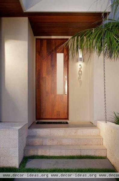 modern entry by KW Designs