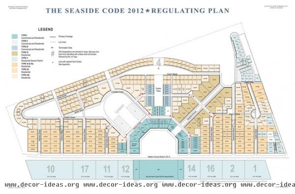 site and landscape plan Seaside