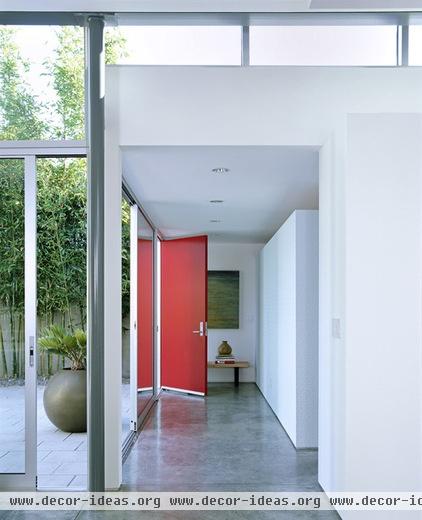 modern entry by Paul Davis Architects PC