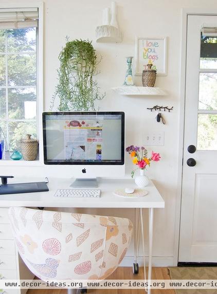 eclectic home office by Going Home To Roost