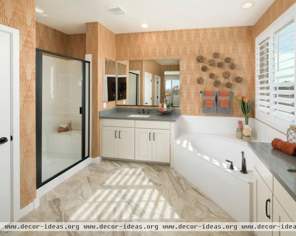 transitional bathroom by Meritage Homes