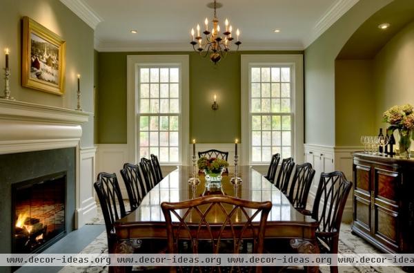 farmhouse dining room by Crisp Architects