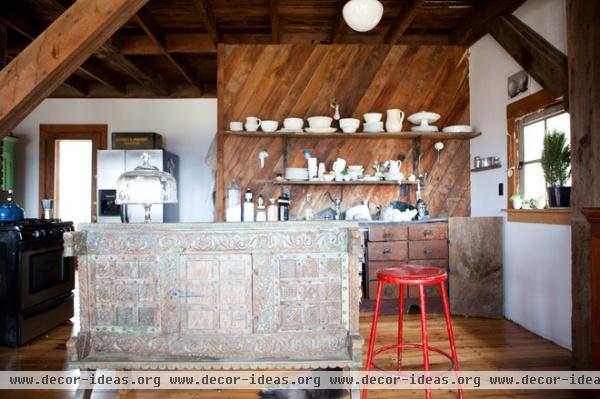 rustic kitchen by Tess Fine