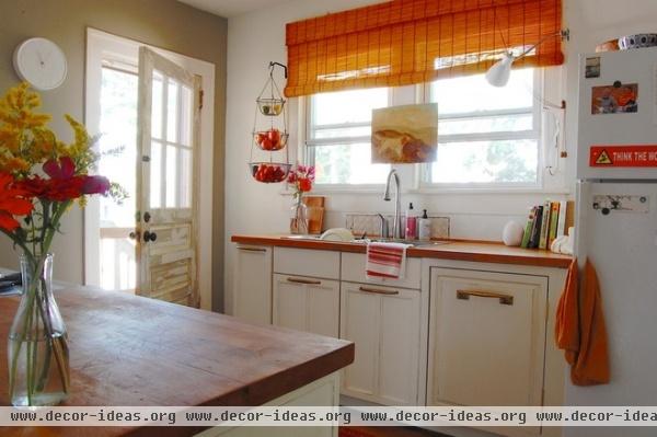 eclectic kitchen by Corynne Pless