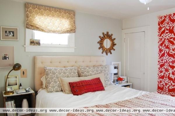 eclectic bedroom by Corynne Pless