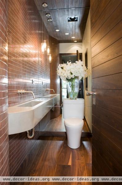 contemporary bathroom by Studio Frank