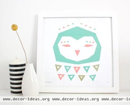 contemporary nursery decor by Etsy