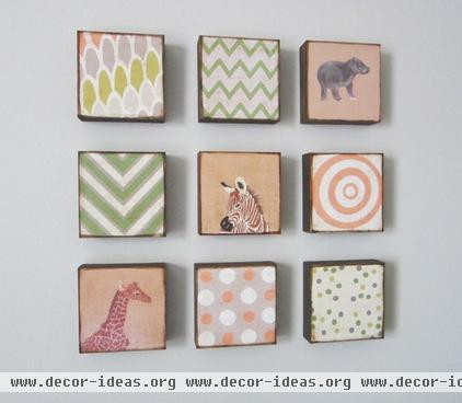 contemporary nursery decor by Etsy