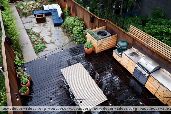 contemporary deck by New Eco Landscapes