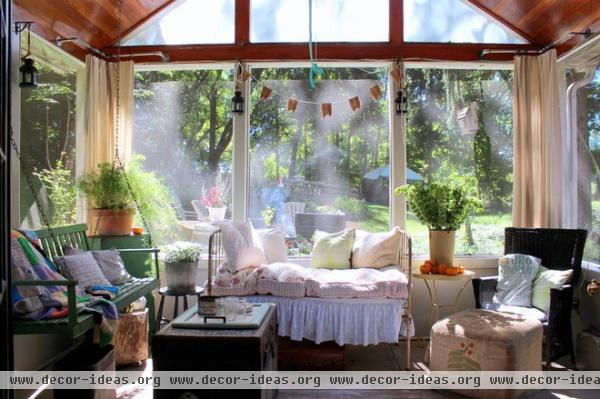 farmhouse porch by Sara Bates