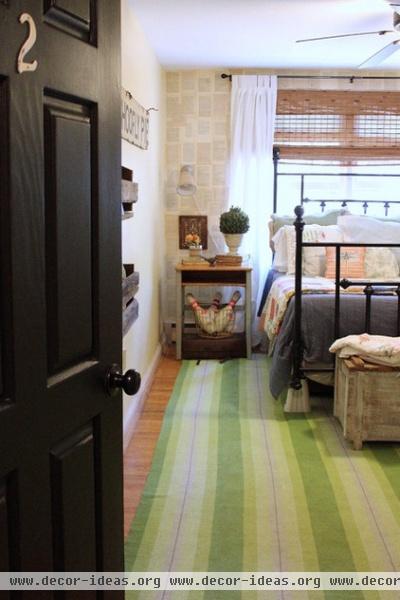 farmhouse bedroom by Sara Bates