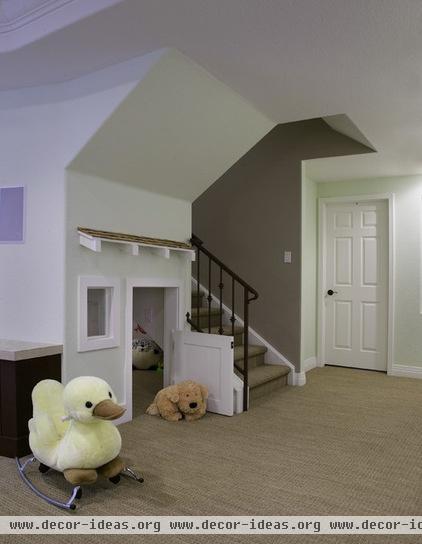 traditional basement by Krause Construction Denver Colorado