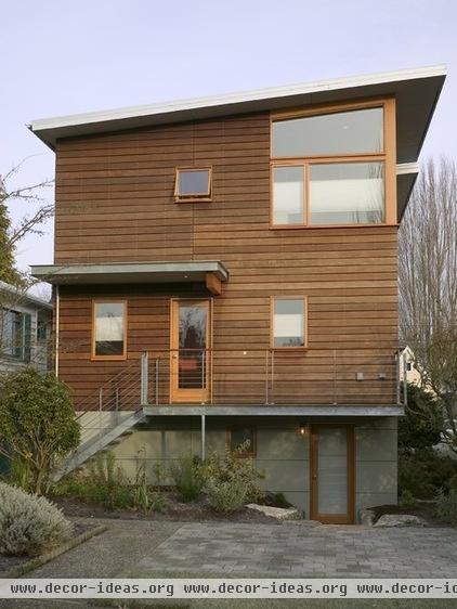 modern exterior by Jim Burton Architects