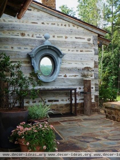 rustic entry by DK Design