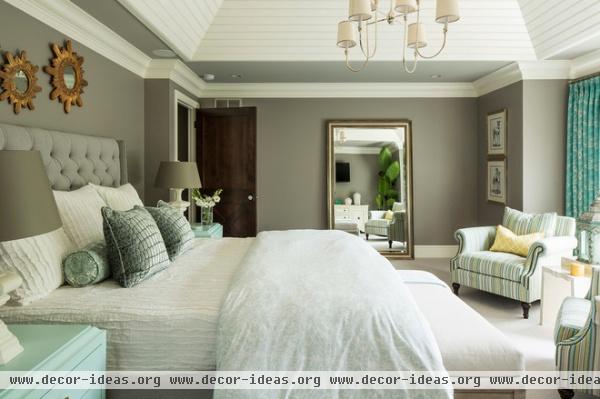 transitional bedroom by Martha O'Hara Interiors