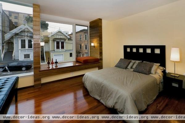 modern bedroom by Mark Brand Architecture