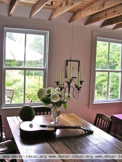 modern dining room Virginia Countryside Cottage