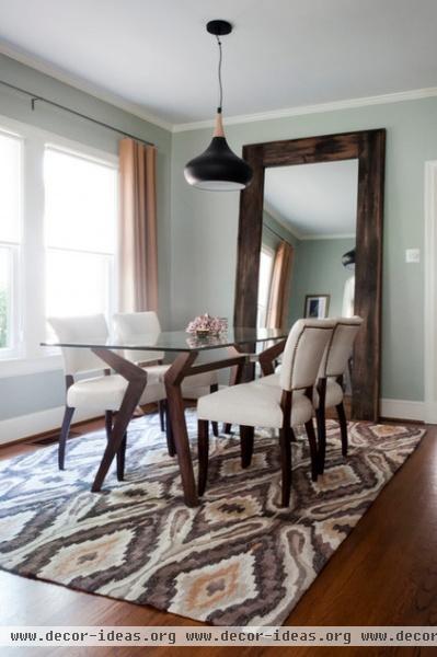 contemporary dining room by Angela Flournoy