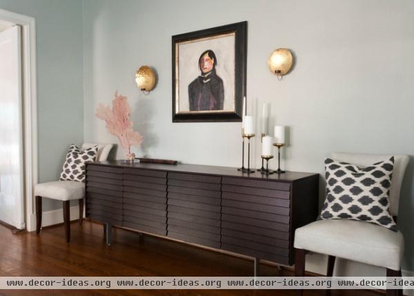 contemporary dining room by Angela Flournoy