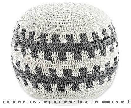 contemporary ottomans and cubes by JCPenney