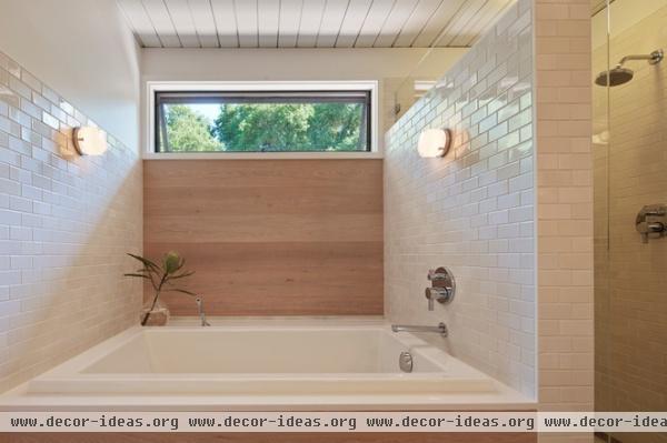 midcentury bathroom by Flegel's Construction Co., Inc.